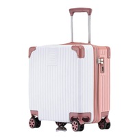 Aluminum frame box small suitcase for women